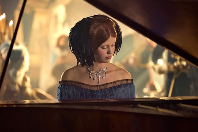 A Tiffany archival necklace in the Netflix film Frankenstein. Source: Tiffany & Co.