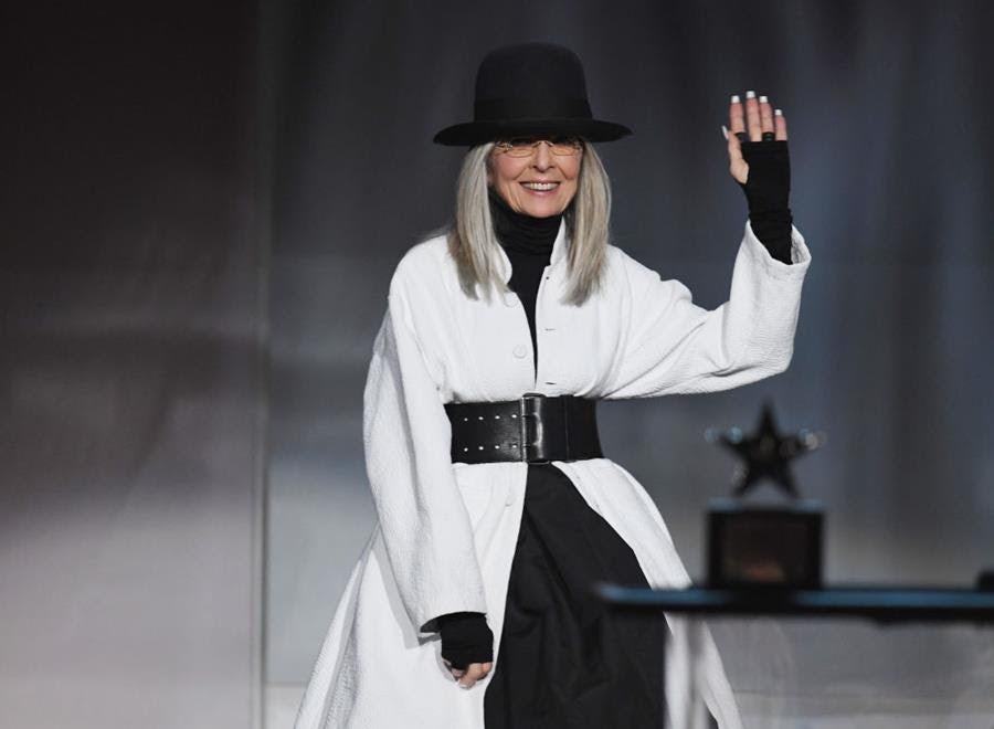 Honoree Diane Keaton at the American Film Institute's 45th Life Achievement Award Gala Tribute to Diane Keaton at the Dolby Theatre on June 8, 2017 in Hollywood, California. Source: Getty