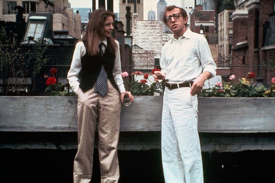 Diane Keaton and Woody Allen in the film "Annie Hall." Source: Getty/MGM