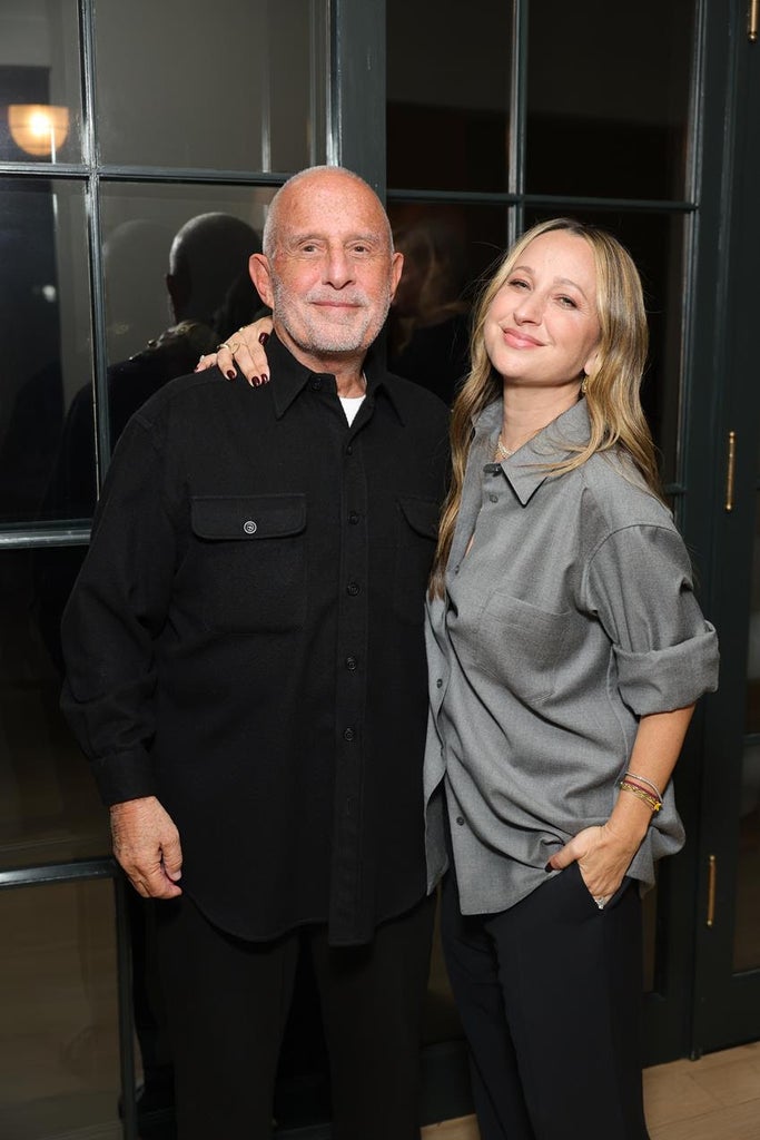 Ronald Meyer and Jennifer Meyer attend Jennifer Meyer's 20 Year anniversary celebration on Oct. 9, 2025 in Los Angeles, California. Source: Stefanie Keenan/Getty Images for Jennifer Meyer Jewelry