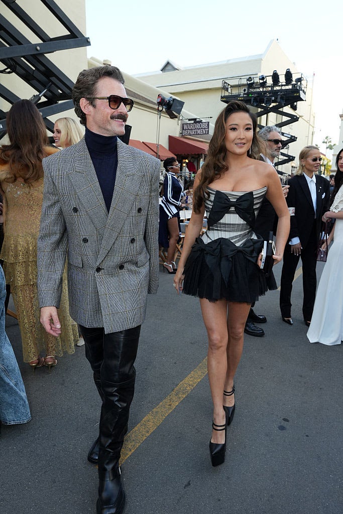 Brad Goreski and Ashley Park attend Vogue World: Hollywood 2025 at Paramount Studios on Oct. 26, 2025 in Los Angeles, California. Source: Getty