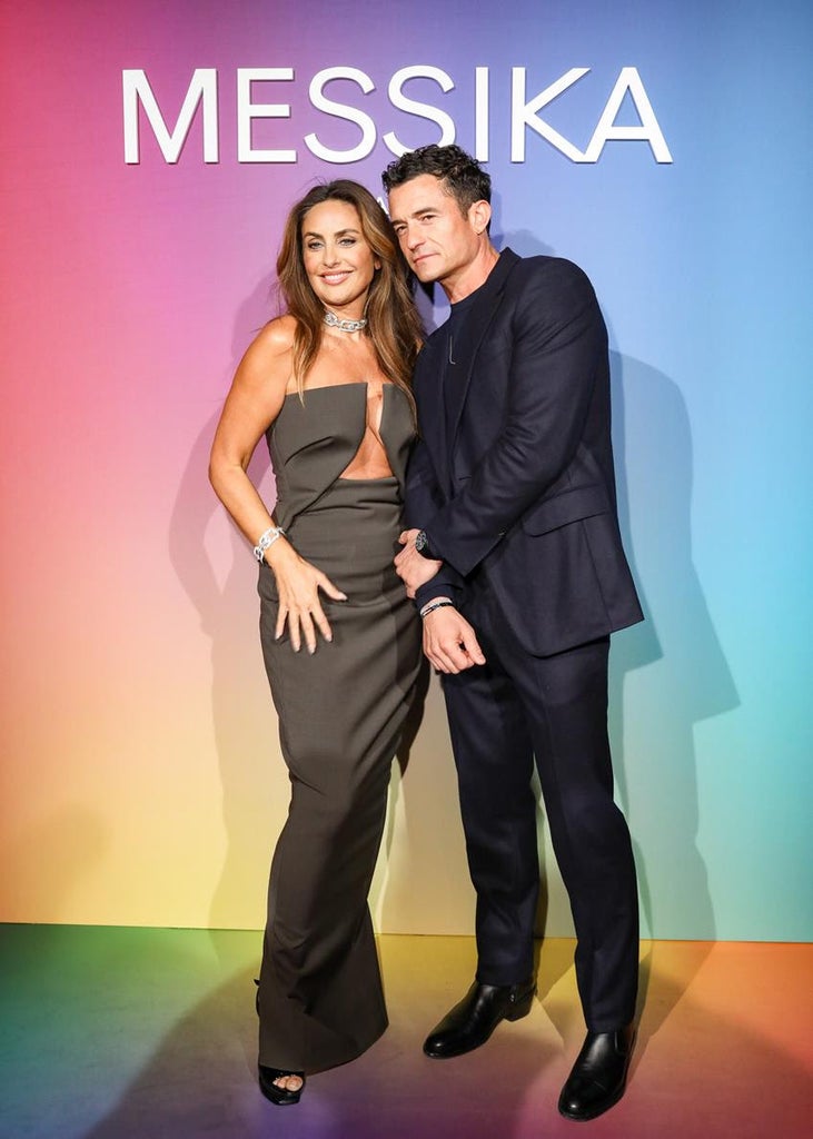 Valérie Messika and Orlando Bloom at the Messika celebratory dinner at The Frick Collection in New York. Source: Messika