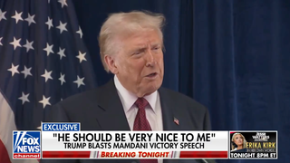 Trump Thinks Mamdani Made ‘A Very Dangerous Statement’ in Victory Speech | Video
