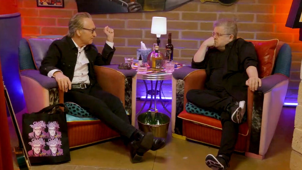 Bill Maher and Patton Oswalt (Credit: Club Random)