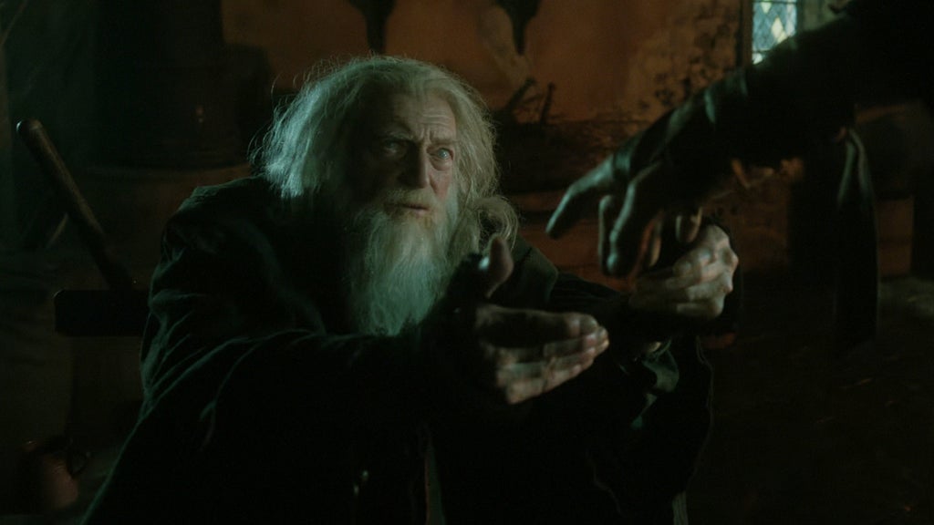David Bradley in "Frankenstein" (Netflix)