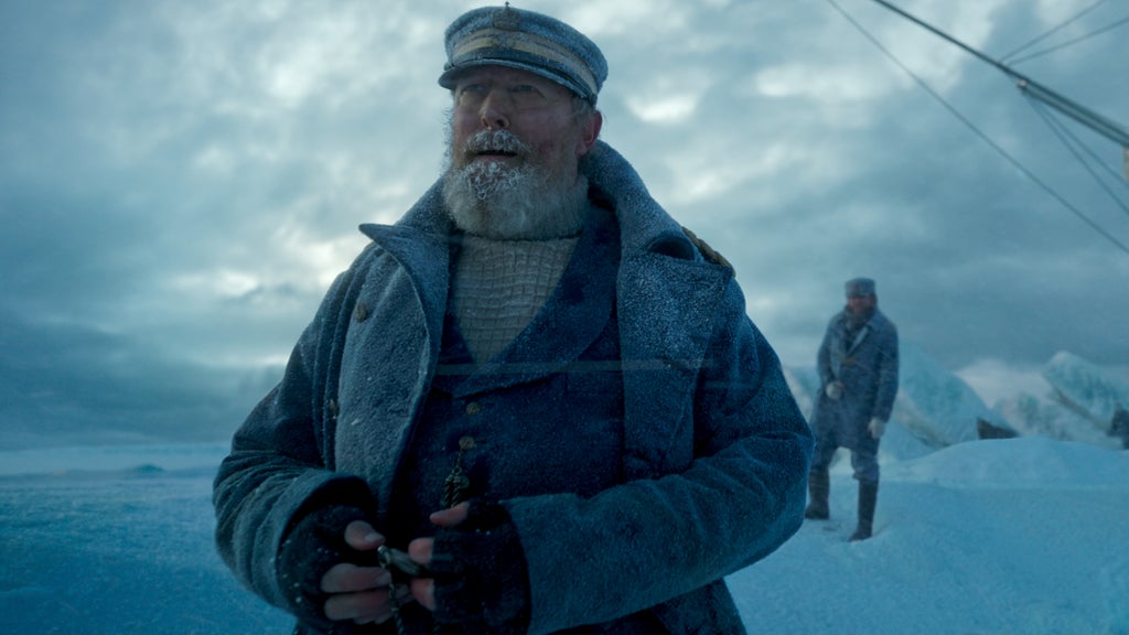 Lars Mikkelsen as Captain Anderson in "Frankenstein" (Netflix)