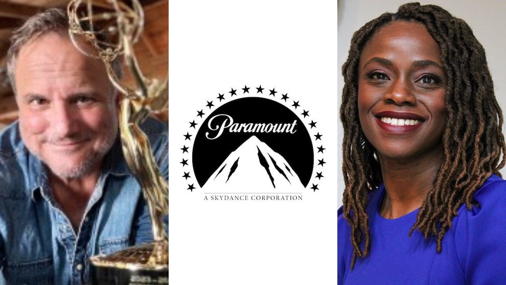 Joseph Jerome has sued Paramount, saying he was fired because he is a white man in his 50s. He says the decision came down to Nicole Harris Johnson, the head of Paramount Legal's DEI committee. (LinkedIn/Paramount)