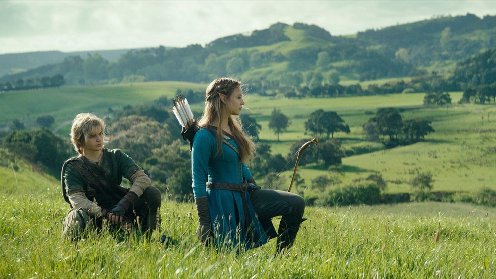 Benjamin Evan Ainsworth and Bo Bragason in "The Legend of Zelda" (Nintendo/Sony Pictures Releasing)