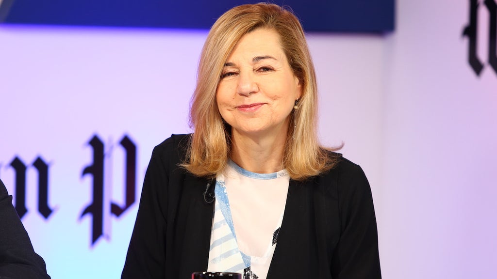 Margaret Sullivan attends a Washington Post town hall conversation on July 21, 2016. (Eric Hanson/Getty Images)