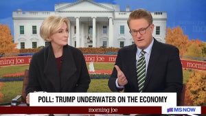 Mika Brzezinski and Joe Scarborough host the Nov. 20, 2025 edition of "Morning Joe" (Credit: MS NOW)
