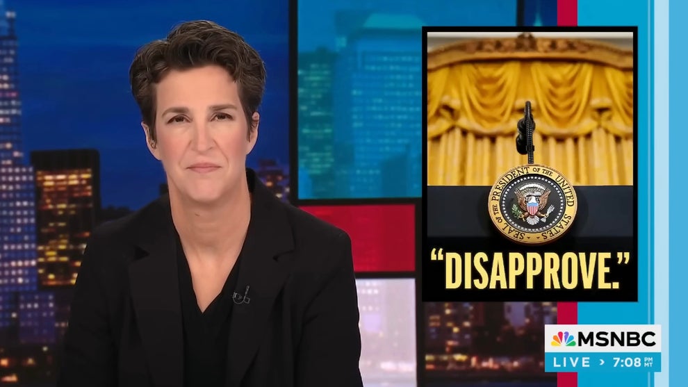 Rachel Maddow hosts the Nov. 3, 2025 edition of "The Rachel Maddow Show" (MSNBC)