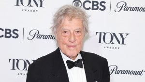 Tom Stoppard, winner of the award for Best Play for "Leopoldstadt" poses in the press room during The 76th Annual Tony Awards at Radio Hotel on June 11, 2023 in New York City. (Credit: Cindy Ord/Getty Images for Tony Awards Productions)