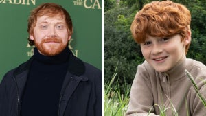 "Harry Potter" star Rupert Grint and Alastair Stout (David M. Benett/Hoda Davaine/Dave Benett/WireImage/HBO)