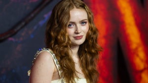 Sadie Sink attends the "Stranger Things 5" U.K. Special Screening at Odeon Luxe Leicester Square on November 13, 2025 in London, England. (Samir Hussein/WireImage)