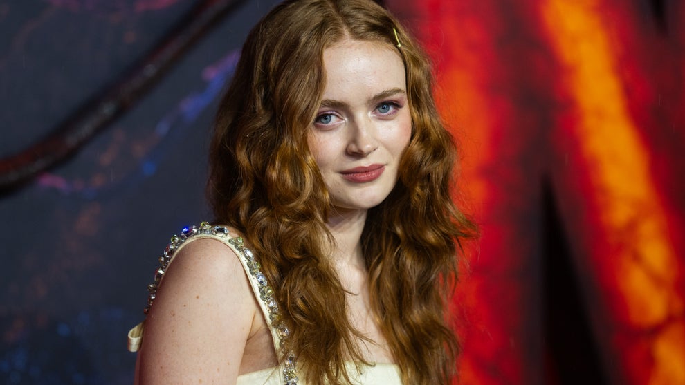 Sadie Sink attends the "Stranger Things 5" U.K. Special Screening at Odeon Luxe Leicester Square on November 13, 2025 in London, England. (Samir Hussein/WireImage)
