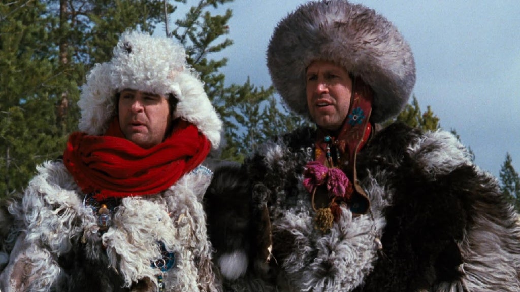 Dan Akyroyd and Chevy Chase in "Spies Like Us"