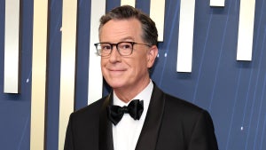 Stephen Colbert attends the 77th Primetime Emmy Awards at Peacock Theater on September 14, 2025 in Los Angeles, California. (Amy Sussman/Getty Images)