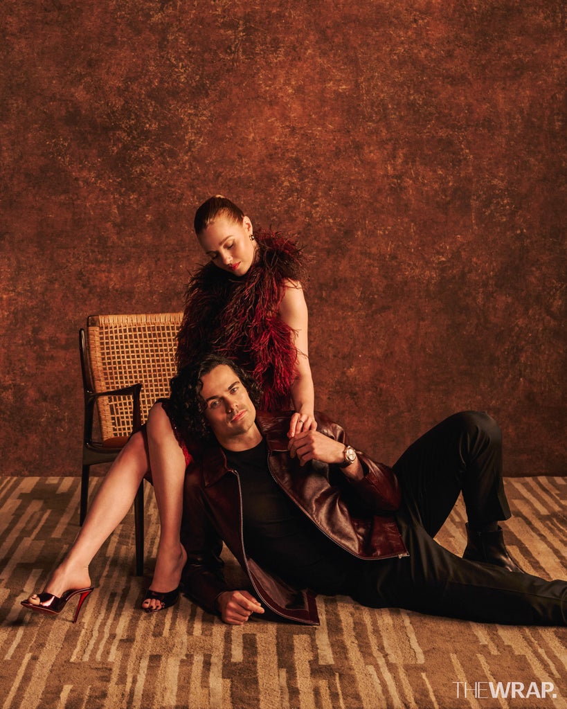 Harriet Slater and Jamie Roy in "Outlander: Blood of My Blood"