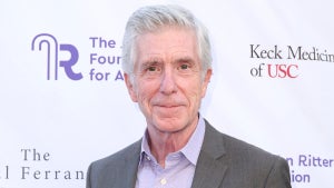 Tom Bergeron attends an Evening From The Heart Los Angeles Gala at Sunset Room Hollywood on September 12, 2025 in Los Angeles, California. (JC Olivera/Getty Images)