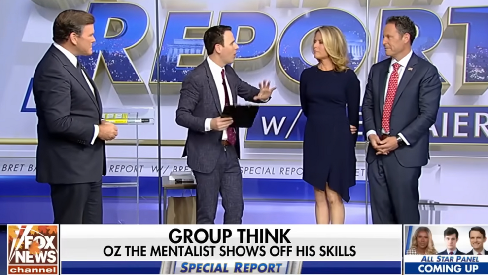 Mentalist Oz Pearlman on Fox News (Fox News)