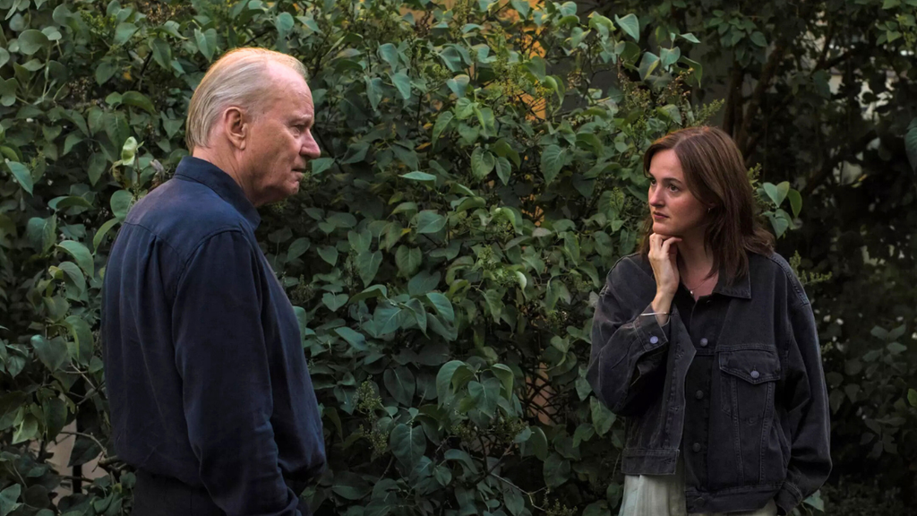 Stellan Skarsgård and Renate Reinsve in “Sentimental Value” (Kasper Tuxen Andersen / Neon)