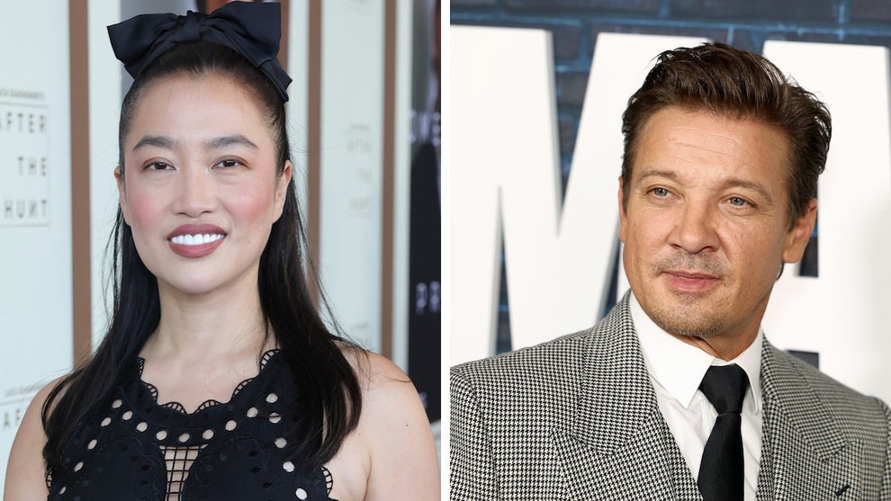 Yi Zhou and Jeremy Renner