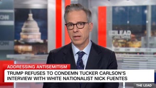Jake Tapper Says Trump’s Call to ‘Get the Word Out’ on Nick Fuentes Proves He’s ‘Not Gonna Condemn Nazis’ | Video