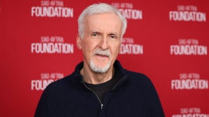 James Cameron attends the SAG-AFTRA Foundation Conversations presents Career Retrospective with James Cameron at The Meryl Streep Center for Performing Artists on November 25, 2025 in Los Angeles, California