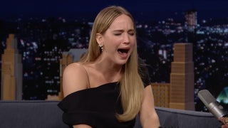 Jennifer Lawrence Wails in Embarrassment for Talking Too Much on ‘The Tonight Show’ | Video