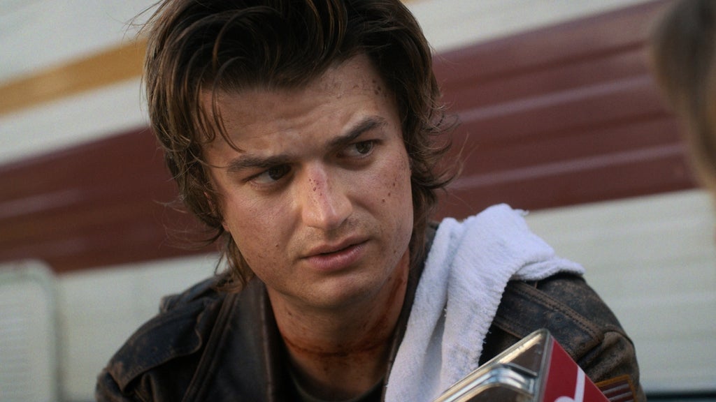 Joe Keery in "Stranger Things" Season 4