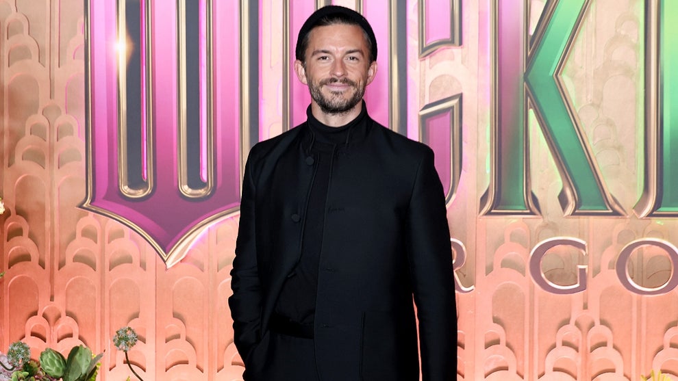 Jonathan Bailey attends the "Wicked: For Good!" New York premiere at David Geffen Hall on November 17, 2025 in New York City