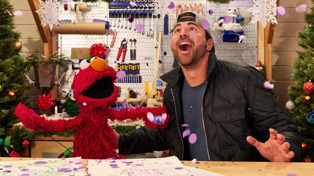 Elmo and Mark Rober