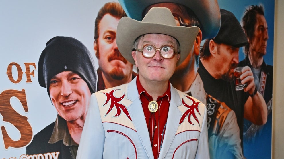 Mike Smith attends the UK Premiere of "Standing on the Shoulders of Kitties: The Bubbles and the Shitrockers Story" at Abbey Road Studios on November 18, 2024 in London, England