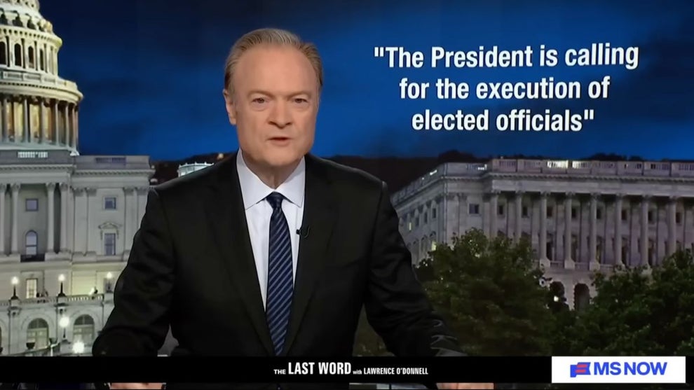 Lawrence O'Donnell on "The Last Word" (Credit: MS NOW)
