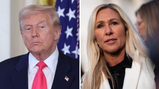 Donald Trump and Marjorie Taylor Greene Exchange Jabs After Resignation News: ‘There Are No Leaders That Will Save This Country’