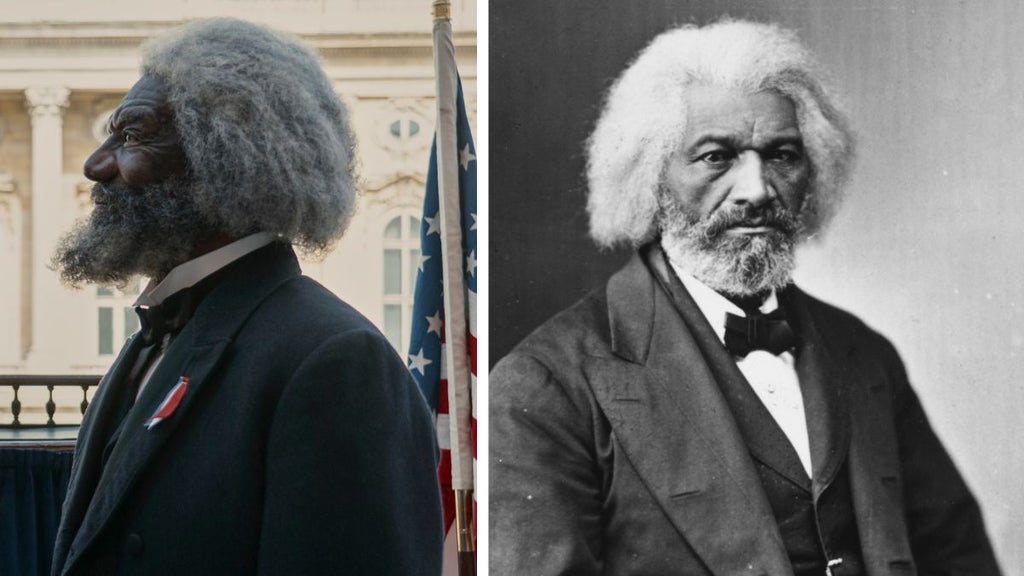 Vondie Curtis-Hall as Frederick Douglass in "Death by Lightning" ( Netflix, Getty Images)