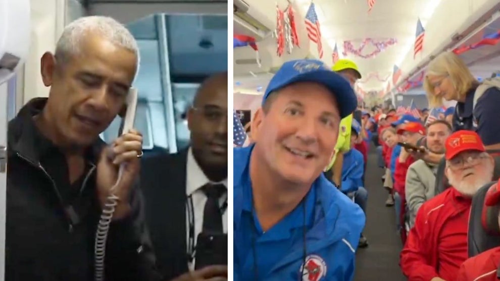 Obama's Honor Flight visit in Washington, D.C. (@BarackObama/X)