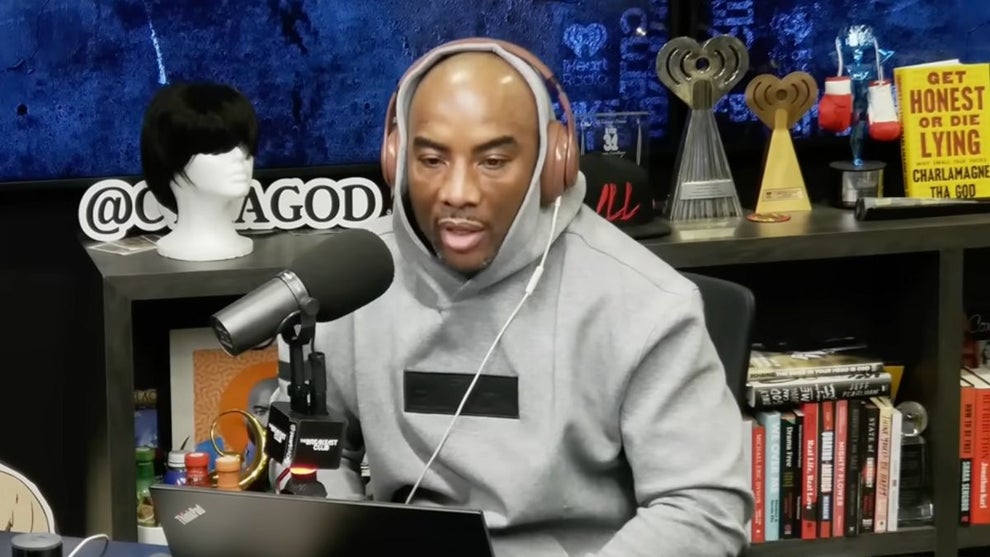 Charlamagne tha God on "The Breakfast Club" (Credit: The Breakfast Club/YouTube)