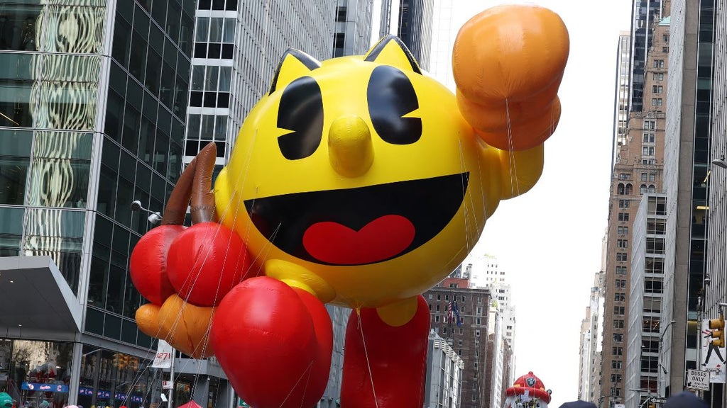 Pac Man at Macy's Thanksgiving Day Parade 2025 (Getty Images)