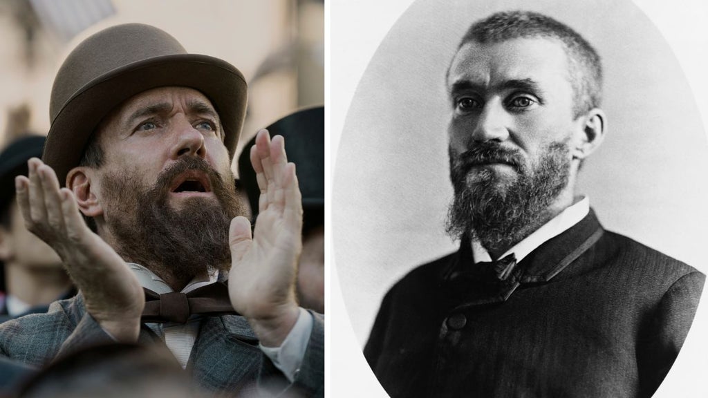 Matthew Macfadyen as Charles Guiteau in "Death by Lightning" (Netflix, Getty Images)