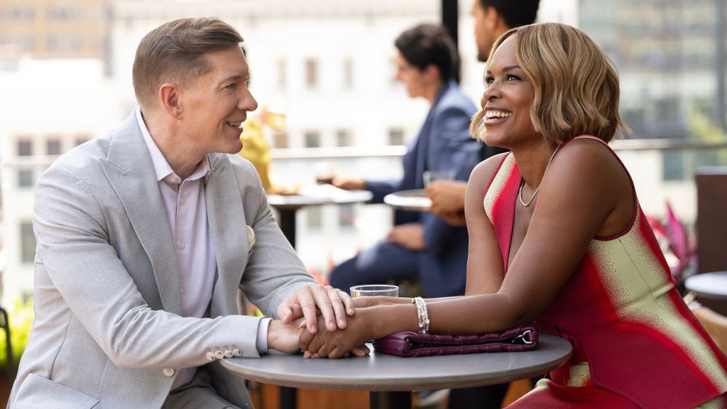 Joseph Sikora as Bill Sterling and Nefetari Spencer as Sally Braswell in Season 3 (Photo credit: Courtesy of Disney/ Hulu)