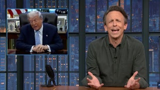 Seth Meyers Roasts Trump for Thinking a Reporter Diagnosed Him With a Polyp: ‘This Isn’t Literally a Colonoscopy’ | Video