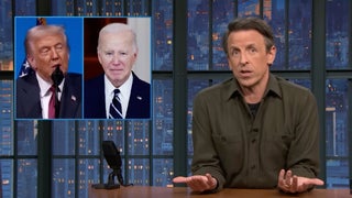 Seth Meyers Warns Trump ‘Is Going Full Biden’ Soon | Video