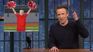 Seth Meyers Reminds Viewers of Every Time Trump Promised to Be ‘Cheerleader’ for America After Calling US Workers Talentless | Video