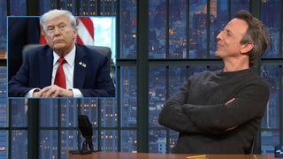 Seth Meyers Mourns Getting a Less Cool Nickname From Trump Than Marjorie Taylor Greene | Video
