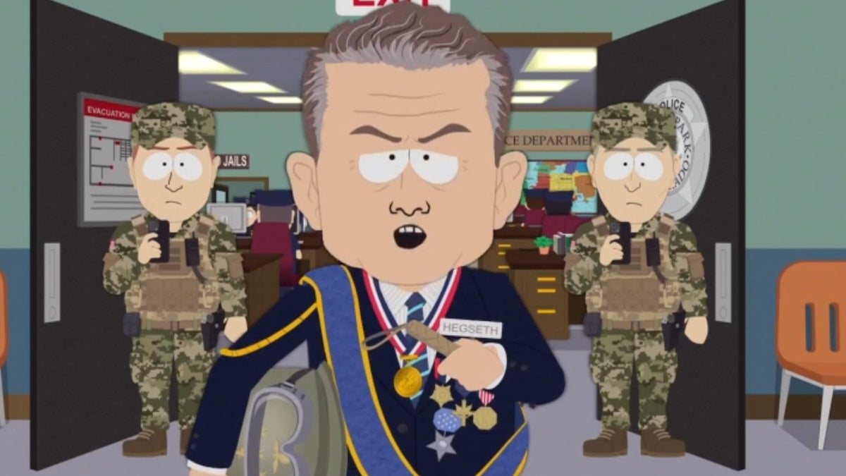 ‘South Park’: Pete Hegseth’s Department of War Crashes Saudi Arabia-Backed Turkey Trot