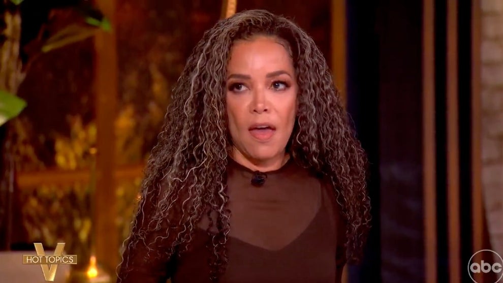 Sunny Hostin on "The View" (Credit: ABC)
