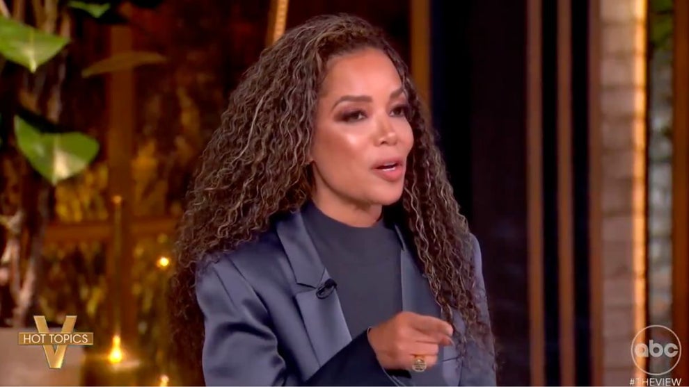 Sunny Hostin on "The View" (Credit: ABC)