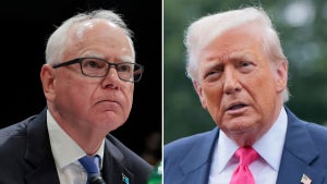 Tim Walz, Donald Trump