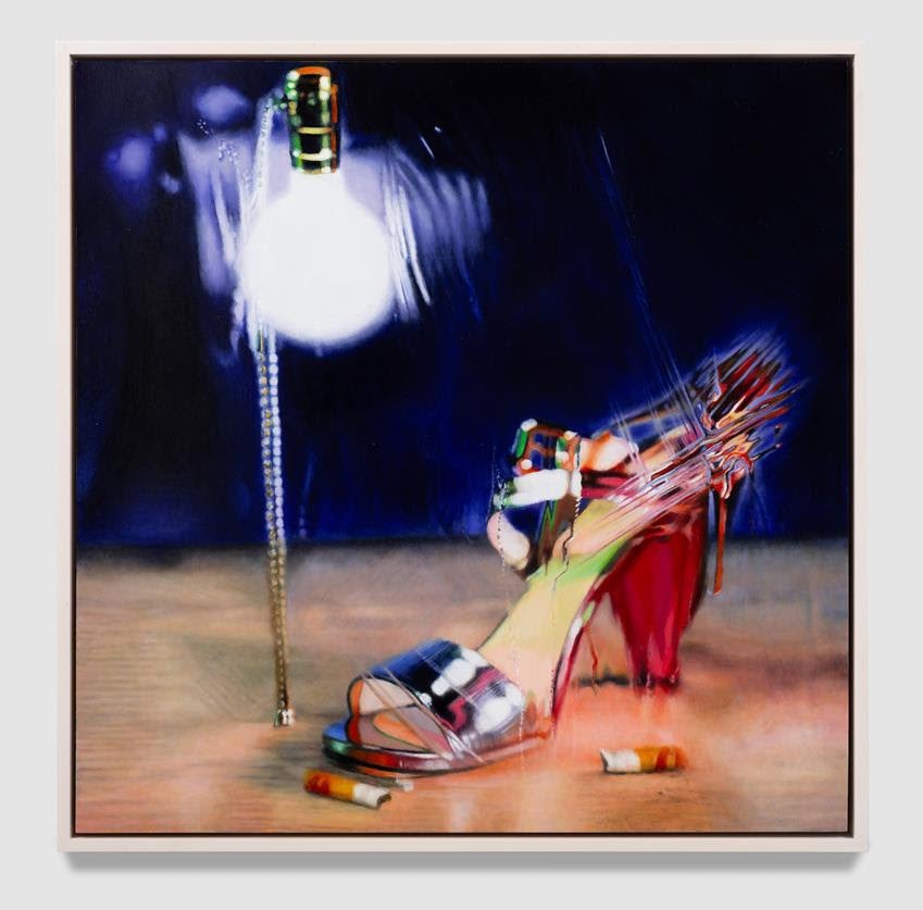 Marilyn Minter: "After Guston #23" (Lightbulb) 2024. Source: Courtesy of the artist and Regen Projects